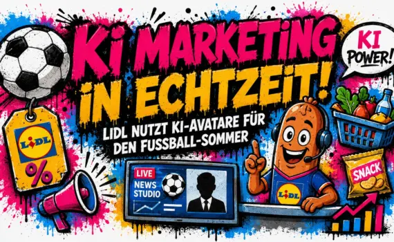 Lidl setzt auf KI-Marketing in Echtzeit: Wie Avatare den Fußball-Sommer für Werbekampagnen nutzen